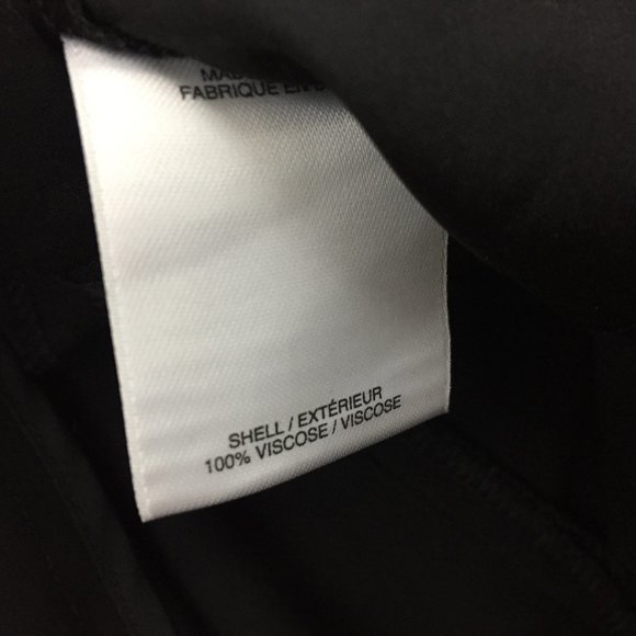 HELMUT LANG Black Button Waistband High Rise Cuffed Hem Shorts - Picture 3 of 10